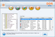 NTFS Partition Data Recovery Software Screenshot