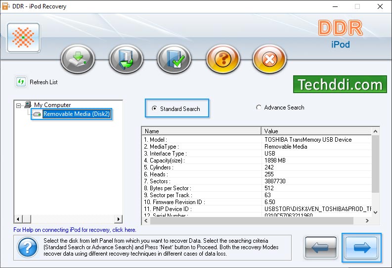 Windows Data Recovery Software for iPod