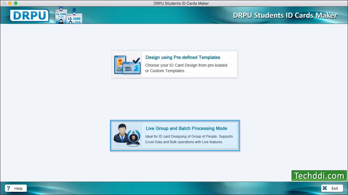 Students ID Cards Maker for Mac