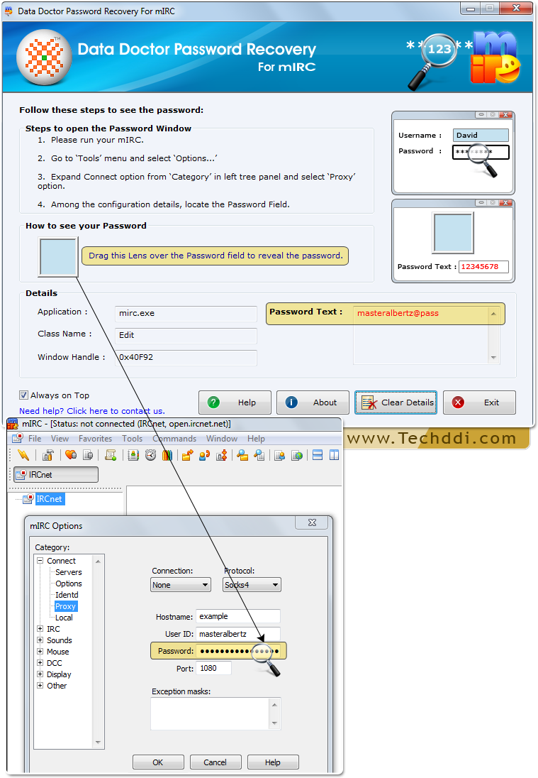 Password Recovery Software For mIRC