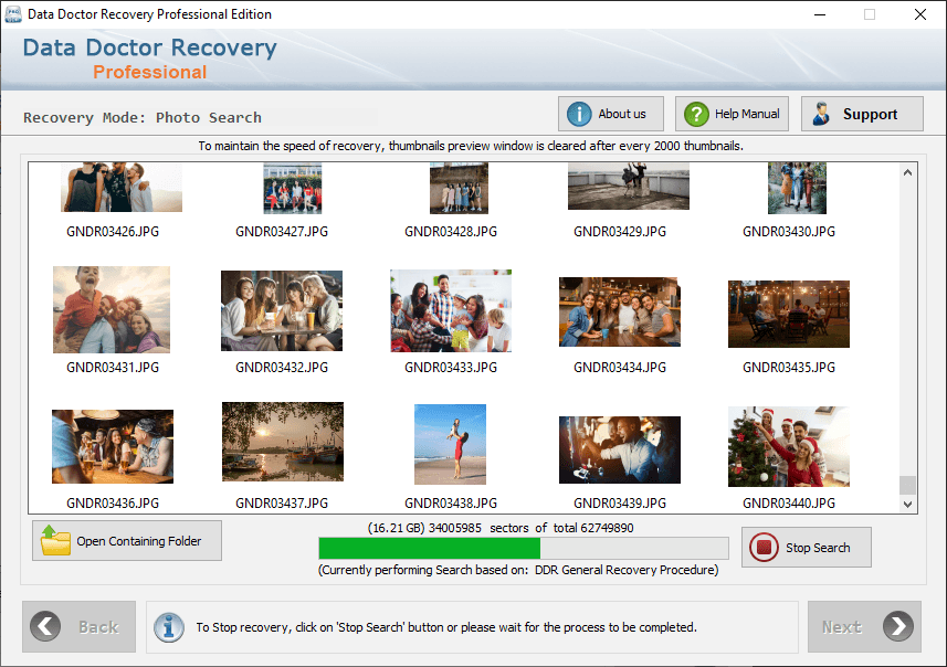 Data recovery software