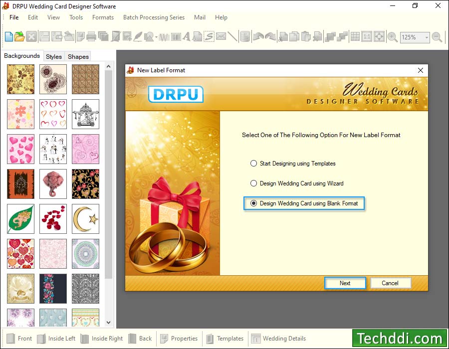 Wedding Cards Maker Software